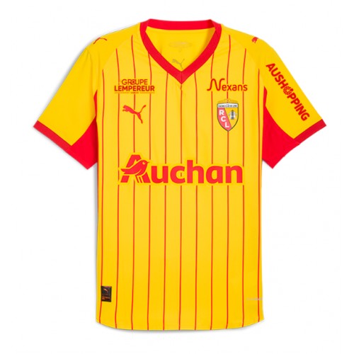 RC Lens Hjemmebanetrøje 2025-26 Kortærmet